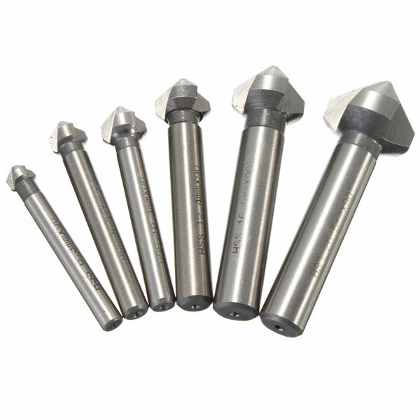 90 Degrees HSS Countersink Drill Bit | 6.3mm-20.5mm Chamfer for Wood Working - Image 3